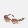 Guess Sunglasses - Shiny Beige / Brown Mirror