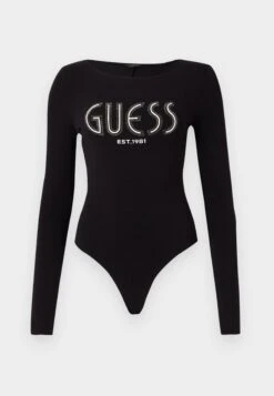 Guess NEVA HOTFIX LOGO BODY - Long Sleeved Top - Pure White -Guess Clothing Sale 51e3270fe37341509aa0032d6c066926