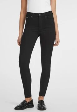 HIGH RISE - Jeans Skinny Fit - Schwarz