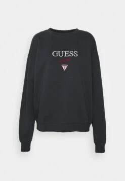 Go Baker Logo Crewneck - Sweatshirt - Jet Black -Guess Clothing Sale 531d7ff511e44cca9ea773f7160fe829