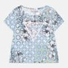 Guess Toddler - Print T-Shirt - Yellow/Blue Tiles