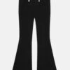 Guess JUNIOR PUNTO MILANO FLARED - Jeggings - Jet Black