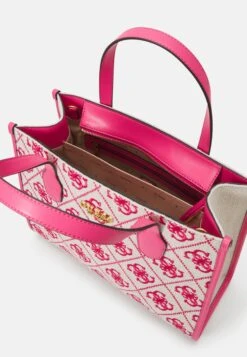 Guess Silvana Compartment Tote - Handbag - Magenta -Guess Clothing Sale 53c2ac416e1b4c9c829b634879df7aed