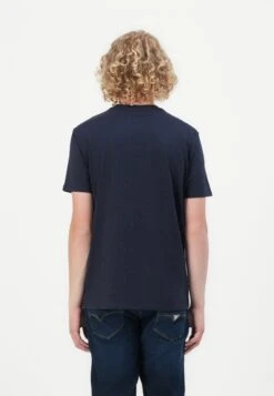 Guess EMBOSSED LOGO TEE - Print T-shirt - Smart Blue -Guess Clothing Sale 5413aab76ee249f8ab5f3bee09122b34