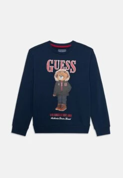 Guess JUNIOR ACTIVE TOP - Sweatshirt - Secret Blue