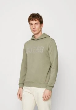 Guess Beau Hoodie - Sweatshirt - Mossy Green