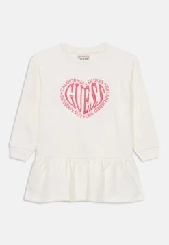 Guess TODDLER ACTIVE DRESS - Day Dress - Cream White
