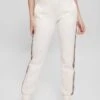 Guess BRITNEY JOGGER - Tracksuit Bottoms - Bianco