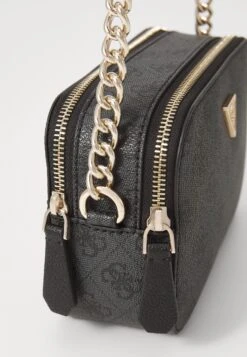 Guess NOELLE CROSSBODY CAMERA - Cross Body Bag - Coal -Guess Clothing Sale 56e6d94d027b4eb9855225e40cab650c