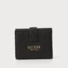 Guess LAUREL PETITE TRIFOLD - Wallet - Black