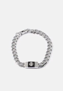 Guess REBEL MOON - Bracelet - Steel-coloured/black