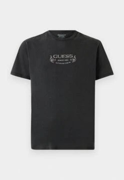 Guess WORLD FAMOUS TEE - Print T-shirt - Pasadena Stone -Guess Clothing Sale 5796df9e6ecd492fba4d5a125af49c7b