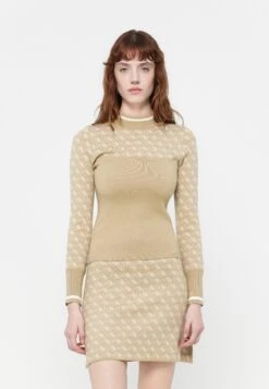 Guess MOCK NECK AUBREY - Jumper - Foamy Taupe