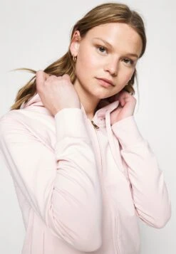 Guess Zip Hoodie - Pyjama Top - Blush Cotton -Guess Clothing Sale 57c8c4401009473687aeafddeca349d6