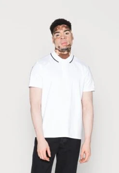 Guess Paul Tape - Polo Shirt - Pure White