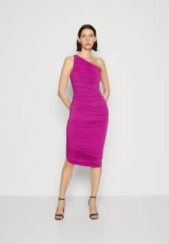 Sunset Dress - Jersey Dress - Violet Flower