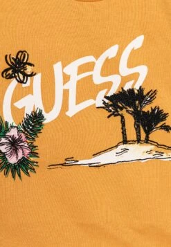 Guess Newborn Set Unisex - Print T-Shirt - Worn Out Beige -Guess Clothing Sale 58dc394326d44c5faf457610ebc53bf5