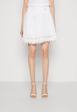 Guess Peggy Skirt - A-Line Skirt - Pure White