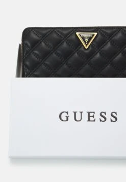 Guess Giully Cheque Organizer - Wallet - Black -Guess Clothing Sale 59986b17e3b24422bfe4c286a87ba8a1