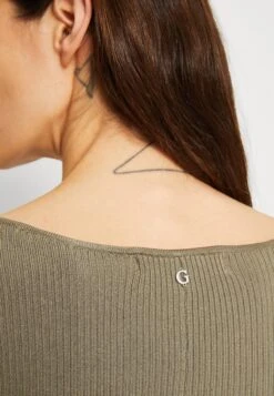 Guess Olivia Dress- Jumper Dress - Mossy Green -Guess Clothing Sale 59df9a52861d4247abcf274caf448753