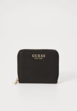Guess LAUREL SMALL ZIP AROUND - Wallet - Black
