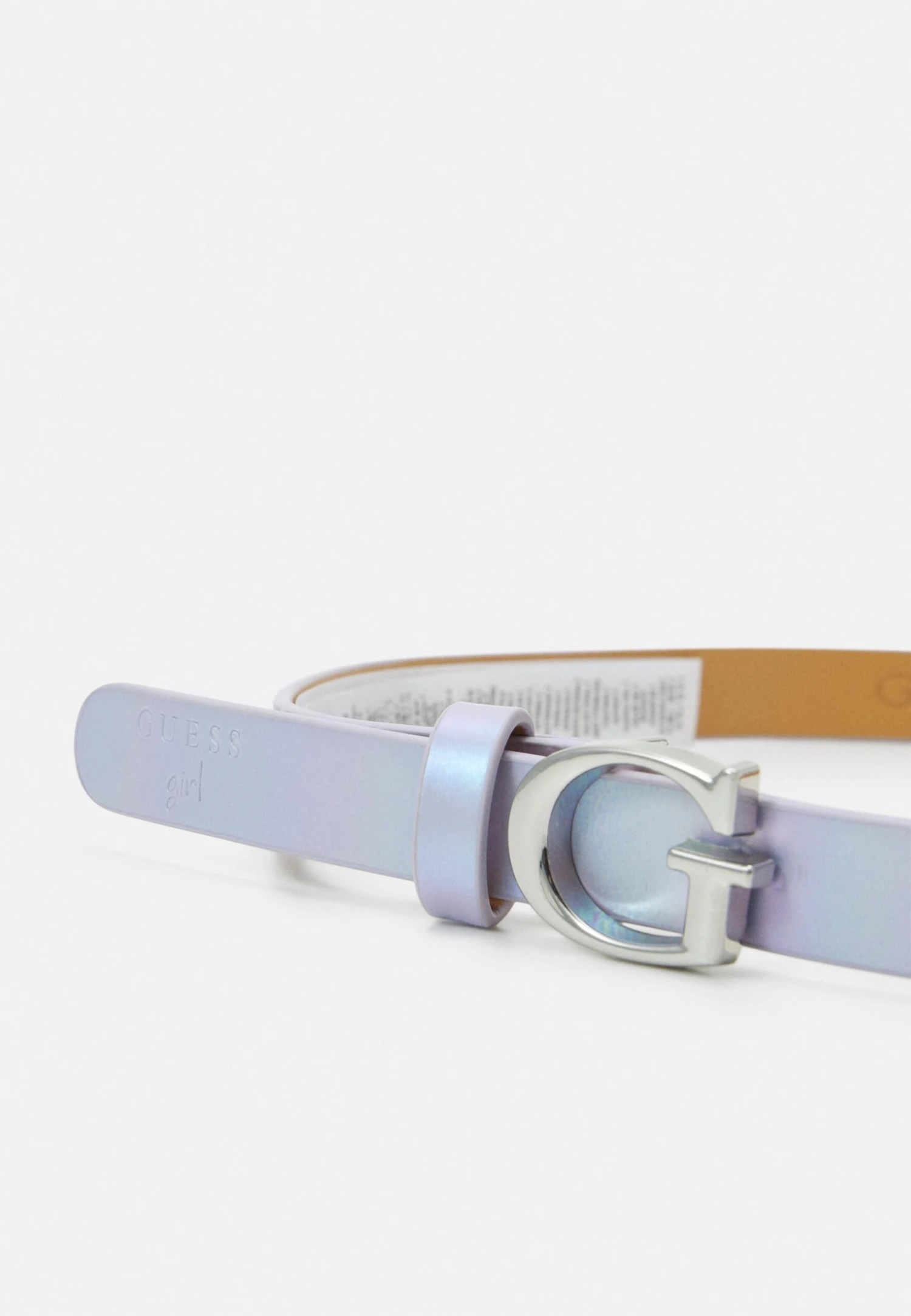 Guess Unisex - Belt - Foil Iridescent Blue 3 Guess Unisex - Belt - Foil Iridescent Blue - Image 3