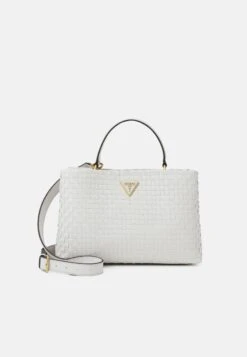 Guess Lisbet Compartment Satchel - Across Body Bag - Stone