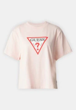 BOXY ICONIC - Print T-shirt - Schwarz -Guess Clothing Sale 5aa36b208f6b44c8b40a2d8b7a811cd6