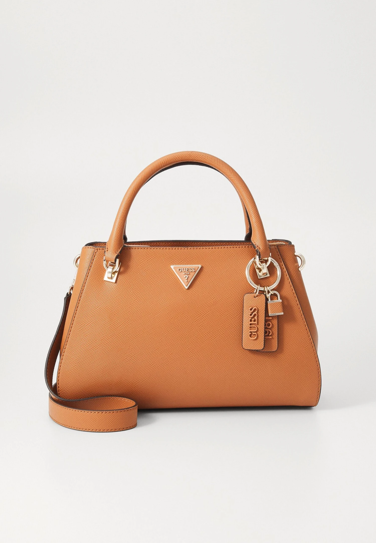 Guess NOELLE II LUXURY SATCHEL - Handbag - Light Cognac 2 Guess NOELLE II LUXURY SATCHEL - Handbag - Light Cognac - Image 2