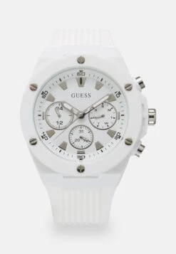 Guess Chronograph Watch - White