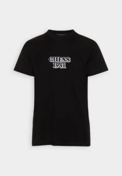 Guess Embro Box Logo Tee - Print T-Shirt - Jet Black 9 Guess Embro Box Logo Tee - Print T-Shirt - Jet Black -Guess Clothing Sale 5b62024fbf7a4aa9ae5b46f34ada4a15