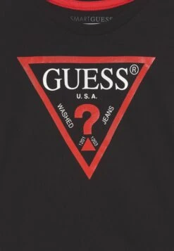 Guess CORE TODDLER KIDS BOY - Print T-shirt - Jet Black -Guess Clothing Sale 5bb100e679bf469387d8459d48219fb1