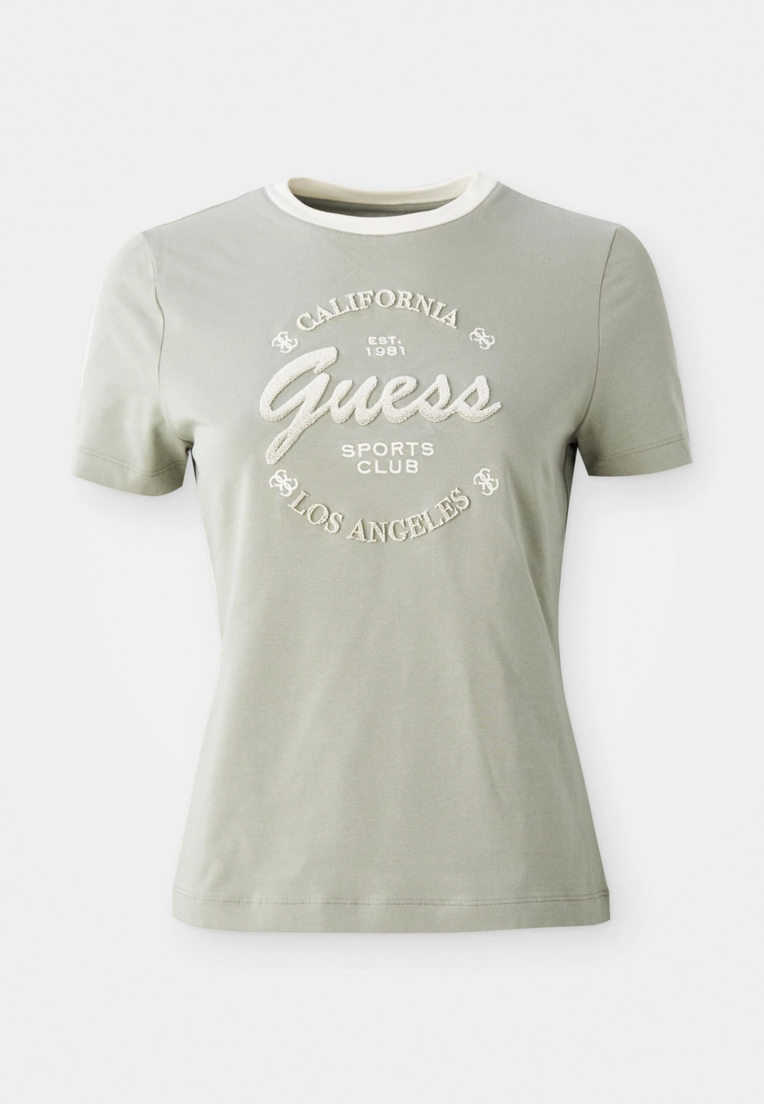 Guess GALA - Print T-shirt - Dusty Fog 4 Guess GALA - Print T-shirt - Dusty Fog - Image 4