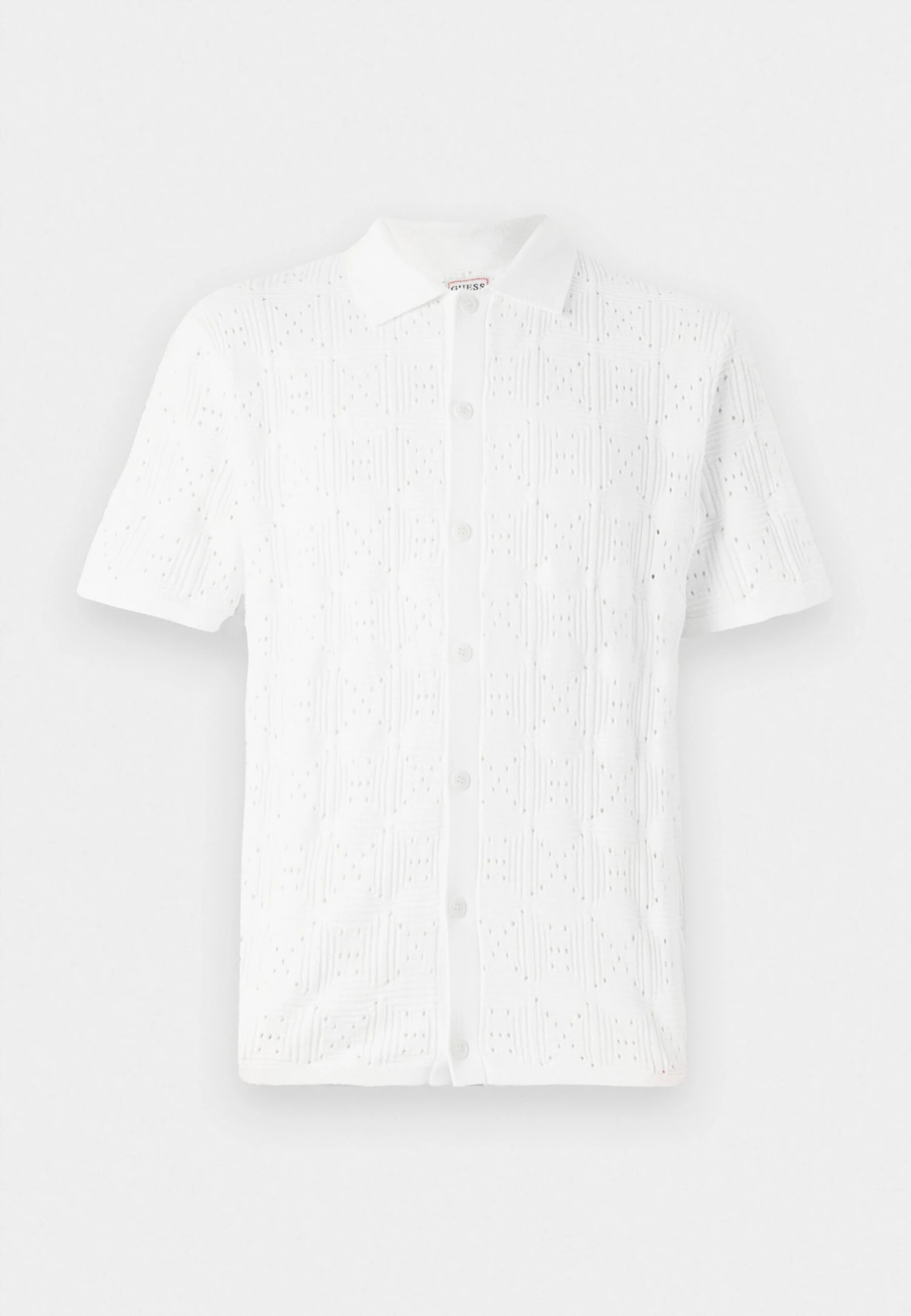 Guess TOPANGA POINTELLE BUTTON - Shirt - Salt White 5 Guess TOPANGA POINTELLE BUTTON - Shirt - Salt White - Image 5