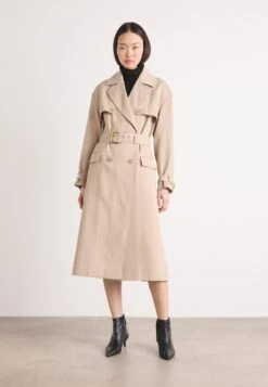 NINA LONG - Trenchcoat - Taupe
