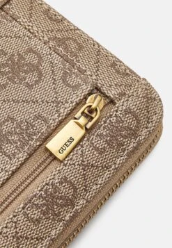 Guess Brenton Zip Around - Wallet - Latte Logo -Guess Clothing Sale 5d12492a307c4291bef0a1192348ef1e