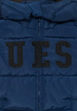 Guess BABY HOODED PADDED PUFFER ZIP - Winter Jacket - Secret Blue -Guess Clothing Sale 5d68a5e493f24122836c8061cad4d6d3