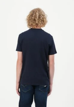 Guess EMBROIDERY LOGO - Print T-shirt - Smart Blue -Guess Clothing Sale 5d721a9eed2d4555b9581197ae982a5e