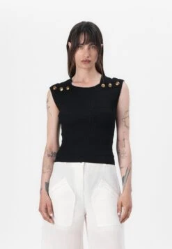 Guess EVANGELINE - Top - Jet Black