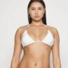 Guess Jewel Triangle - Bikini Top - Pure White