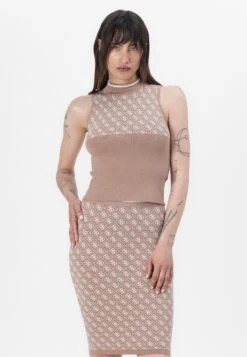 Guess LISE SKIRT - Pencil Skirt - Wet Sand/cream -Guess Clothing Sale 5fd518c177d84c22adc5c1df6a13a4ee