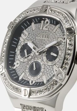 Guess Duke - Chronograph Watch - Silver-Coloured -Guess Clothing Sale 6025f2a6f77b46ebada12ee49180c70e
