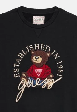 Guess JUNIOR OVERSIZE ACTIVE UNISEX - Sweatshirt - Jet Black -Guess Clothing Sale 61b9d41dfffe4a70b1f0b301b18e243d