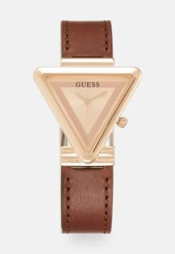 Guess Fame - Watch - Brown/Rose Gold-Coloured