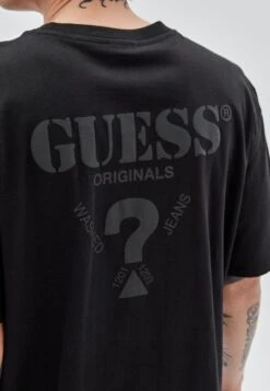 Mit Logo Am Rücken - Print T-Shirt - Schwarz -Guess Clothing Sale 632cfc302ce94ff49d4375583048abdc