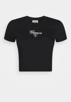 Taylor Vintage Baby Tee - Basic T-Shirt - Jet Black