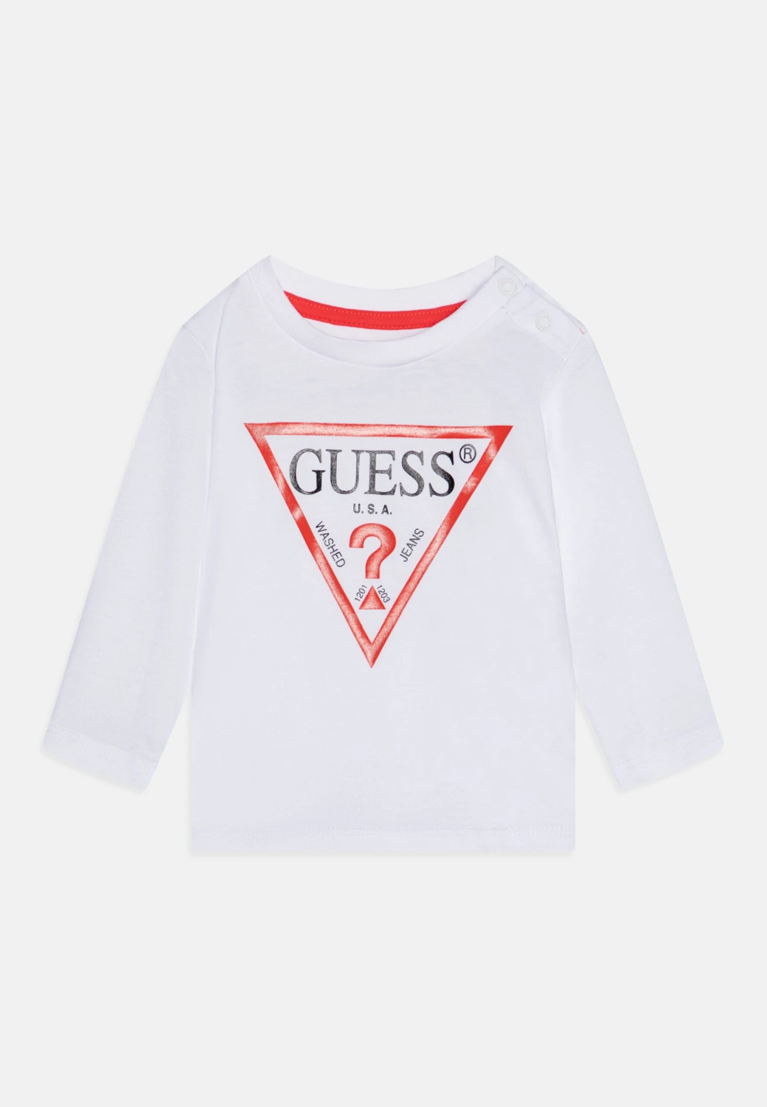 Guess CORE TODDLER KIDS BOY - Long Sleeved Top - Red Hot 4 Guess CORE TODDLER KIDS BOY - Long Sleeved Top - Red Hot - Image 4