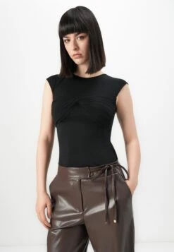 AMELIA CREW NECK - Top - Jet Black -Guess Clothing Sale 6429ff7121694475a78e0e2bc7af7b47