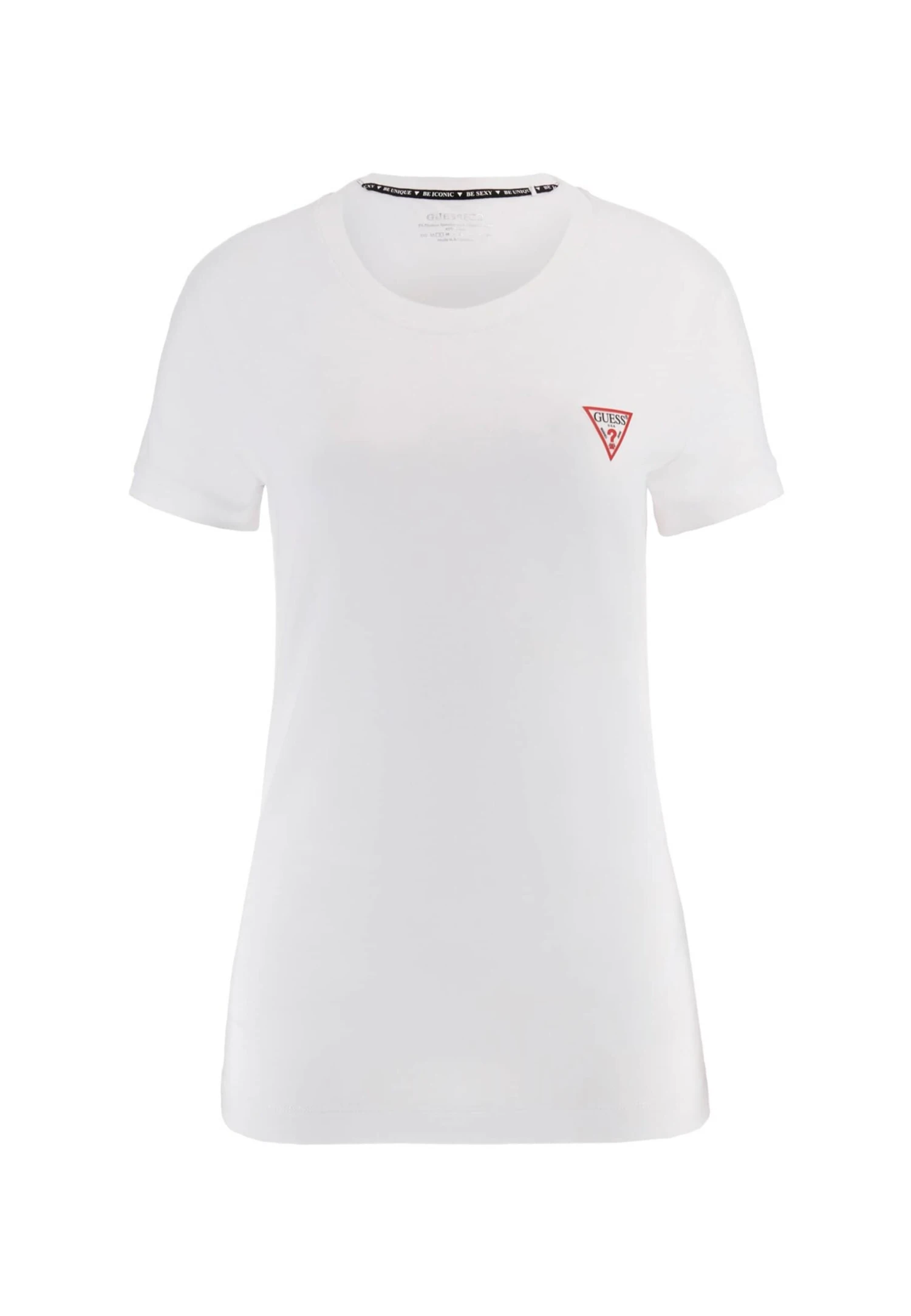 Guess MINI TRIANGLE TEE - Basic T-shirt - Delicious Red 6 Guess MINI TRIANGLE TEE - Basic T-shirt - Delicious Red - Image 6