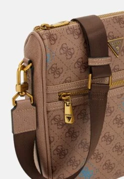 Guess MILANO - Cross Body Bag - Beigeblue -Guess Clothing Sale 64712b06d8d14c248d84acc29d74afb7